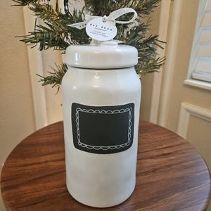 Rae Dunn Tall Take Note Canister